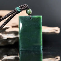 Jade Nothing Pendant Necklace #2284-4