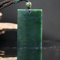 Jade Nothing Pendant Necklace #2284-4