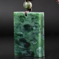 Jade Nothing Pendant Necklace #2284-6