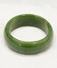 Wide Band Siberian Jade Bangle 62mm #2539