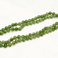 36" Polar Jade Beaded Necklace #2527