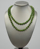 36" Polar Jade Beaded Necklace #2538