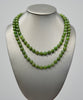 36" Polar Jade Beaded Necklace #2538