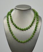 36" Jade Beaded Necklace #2537