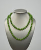 36" Jade Beaded Necklace #2537