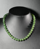 10mm Siberian Jade Beaded Necklace #2531