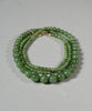 4-10mm Canadian Jade Beaded Necklace #2533