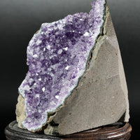 Amethyst Semi-Geode Base Cut (0.83 LB) #2600