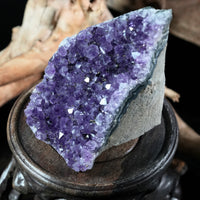 Amethyst Semi-Geode Base Cut (0.55 LB) #2602