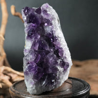 Amethyst Semi-Geode Base Cut (1.1 LB) #2606