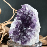 Amethyst Semi-Geode Base Cut (0.9 LB) #2605