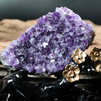 Super Extra Dark Amethyst Cluster (0.258 LB) #2620