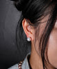 14K FRESHWATER PEARL EAR STUDS #1036