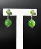 Classic Jade Ball Earrings #2549