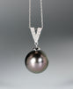 Tahitian Saltwater Cultured Pearl Pendant #1654