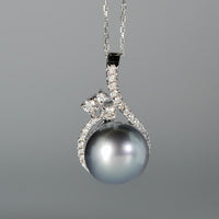 Tahitian Saltwater Pearl Pendant #1825