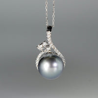 Tahitian Saltwater Pearl Pendant #1825