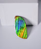 DOUBLE-SIDED FREEFORM AMMOLITE LOOSE GEMSTONE #A368