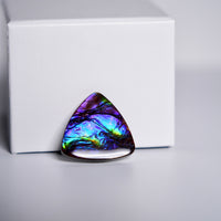 TRIANGLE AMMOLITE LOOSE GEMSTONE #A356