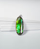 Long Oval Ammolite Pendant #1977