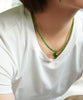 16.8" Polar Jade Beaded Necklace #2517