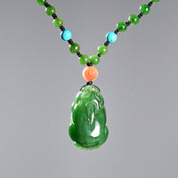 SIBERIAN JADE PIXIU PENDANT #2026