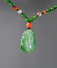 Chatoyant Siberian Jade Pixiu Necklace #1663