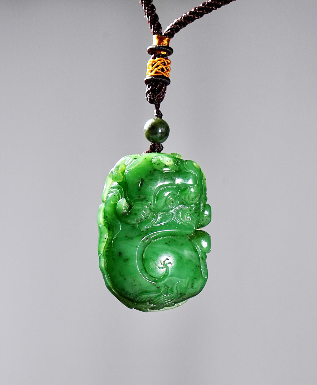 Ox deals jade pendant