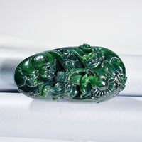 HAND CARVED JADE PENDANT #1771