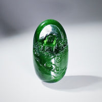 HAND CARVED JADE PENDANT #2021