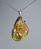 Freeform Ammolite Pendant #2000