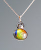 18k Ammolite Gourd Pendant #2053