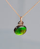 18k Ammolite Gourd Pendant #2080