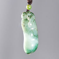 JADEITE RICH BEAN PENDANT #1700