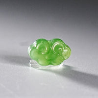 CARVED JADE BEAD #2039