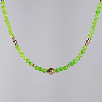 POLAR JADE GRADE AAA JADE BEADED NECKLACE #2232