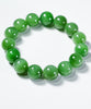 14mm Chatoyant Siberian Jade beaded Bracelet #2114