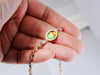 14K Ammolite Bracelet  #2123