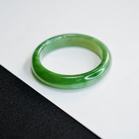 Chatoyant Jade Bangle #1949