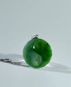 JADE TAI CHI PENDANT  #1093