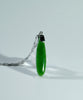 Canadian Jade Long Pendant Necklace #1095