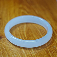 Agate Bangle - White #2109