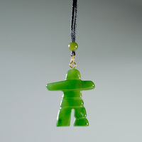 INUKSUK CHARM JADE PENDANT #1522