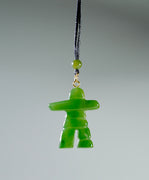 INUKSUK CHARM JADE PENDANT #1522