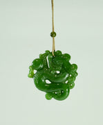 Canadian Jade Dragon Necklace #1150