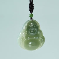 SIBERIAN JADE BUDDHA PENDANT #1707