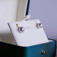 14K AKOYA PEARL EARRINGS #2278