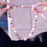 19" KASUMIGA FRESHWATER PEARL NECKLACE #1929