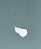 18k White Jade Gourd Necklace #1310