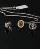 Ammolite Earring and Pendant Set #299